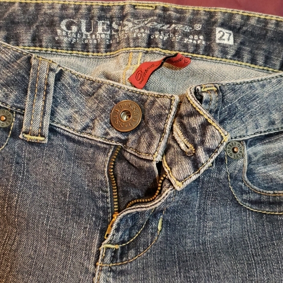 Excellent condition Gurss jeans size 27bootcut - Picture 2 of 3